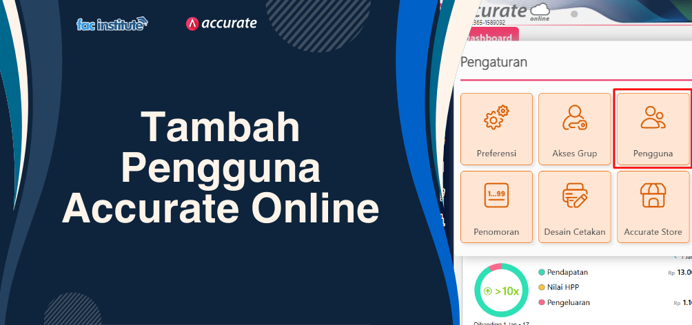 Tambah Pengguna Accurate Online
