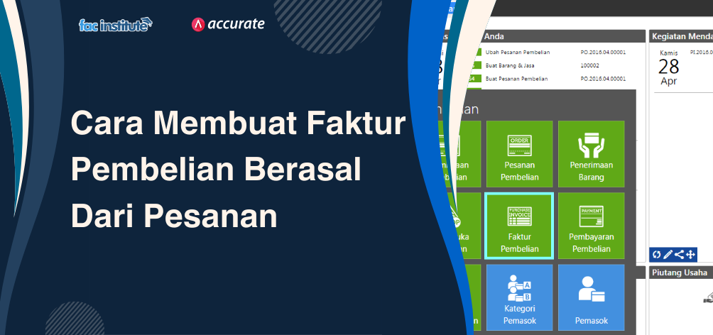 faktur pembelian pesanan