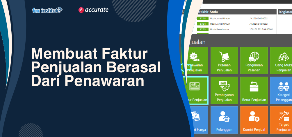 faktur penjualan penawaran