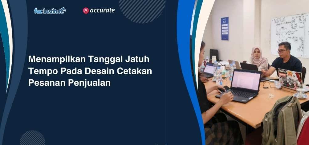 Menampilkan tanggal jatuh tempo