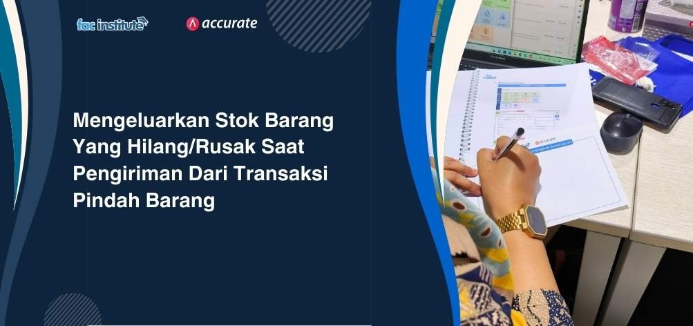 Mengeluarkan stok barang hilang