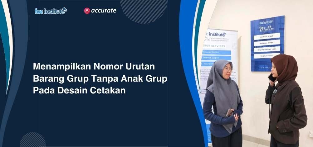 Menampilkan Nomor Urutan Barang Grup