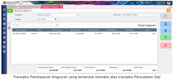 Transaksi Penjualan