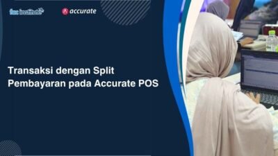 Transaksi dengan Split Pembayaran pada Accurate POS