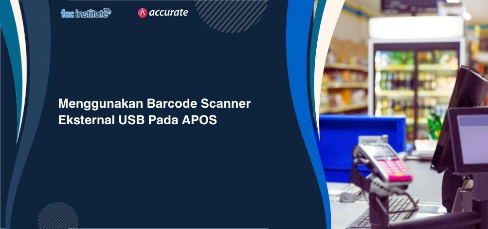 Menggunakan barcode scanner