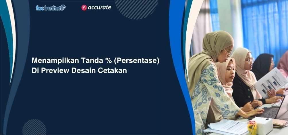menampilkan tanda %