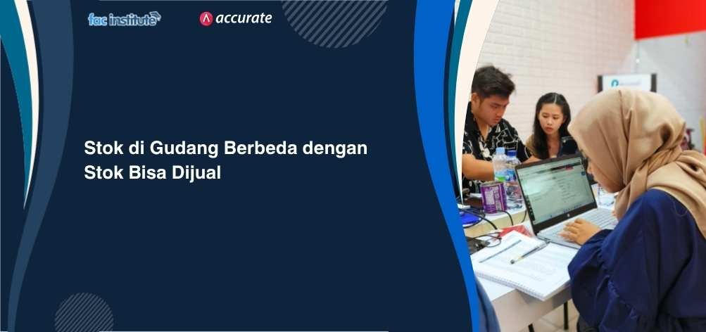 Stok di gudang berbeda dengan stok dijual